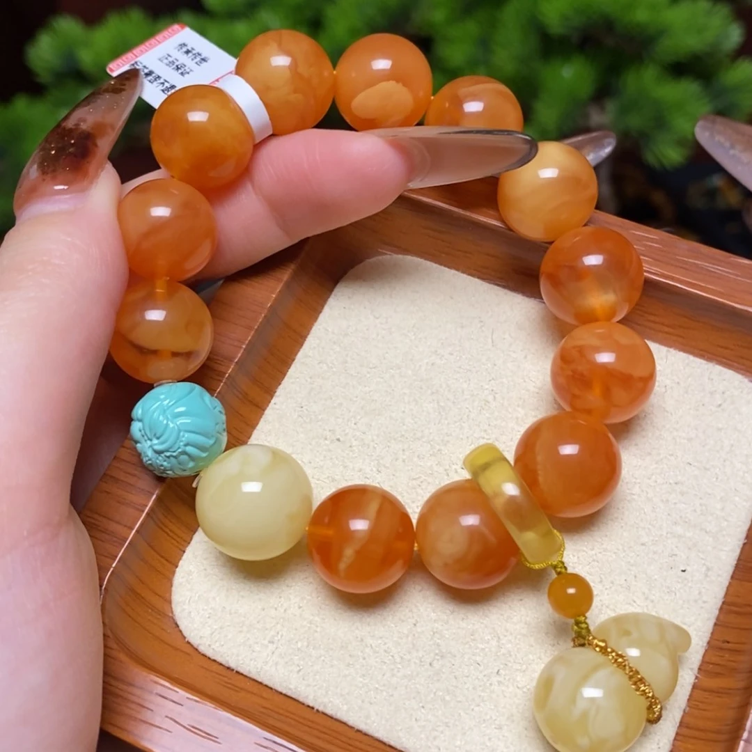 【闪购商品】蜜蜡颈饰未镶嵌手串