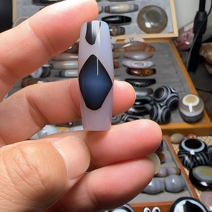 玛瑙/玉髓吊坠(不含链)未镶嵌