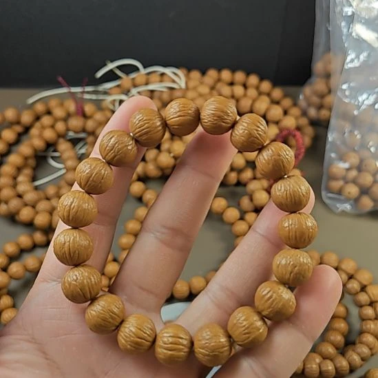猴头核桃手串13+凤羽小手串