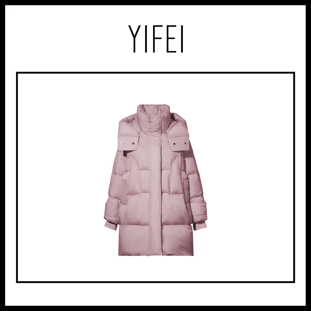 【艺菲专属】中长款加厚泡芙羽绒服~