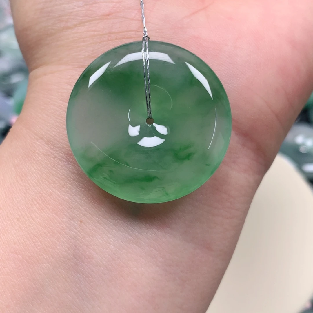 颈饰未镶嵌翡翠M****F天然翡翠