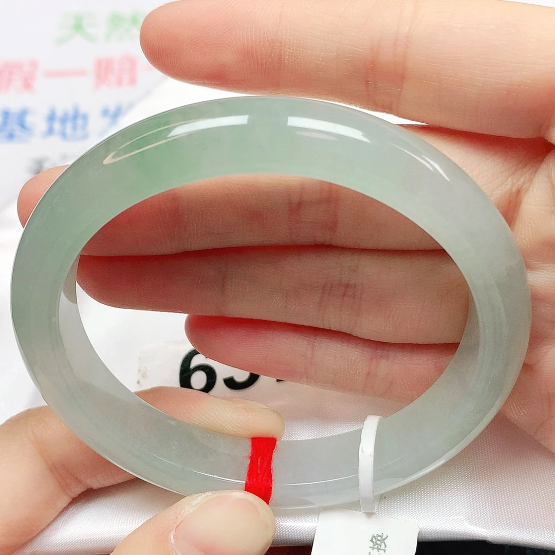 翡翠未镶嵌手镯翡翠手镯55贵妃