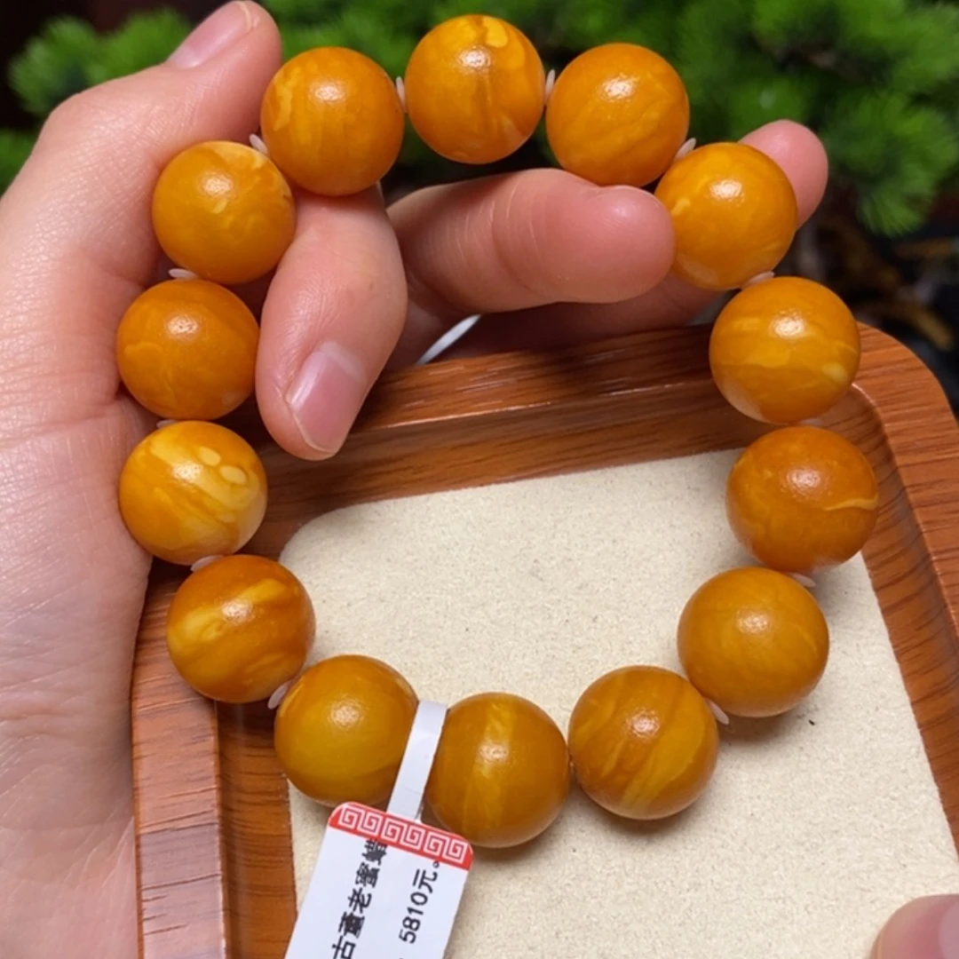 【闪购商品】手链蜜蜡未镶嵌手串