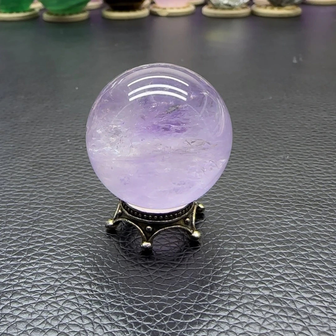 珠宝半成品水晶未镶嵌30mm