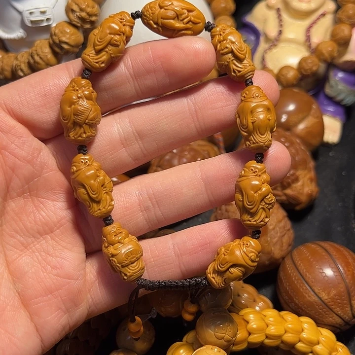 手串/手链橄榄核站立财神1.2