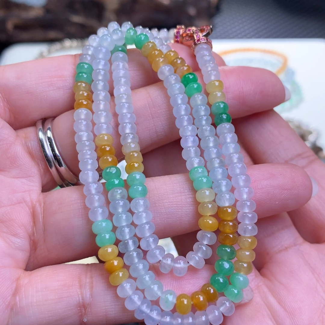 未镶嵌手链翡翠翡翠手串卡4.7