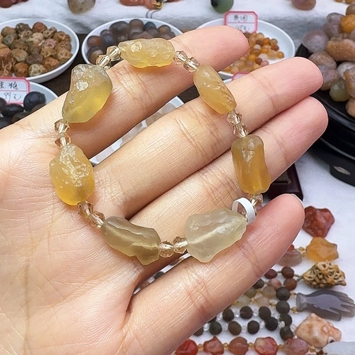 玛瑙/玉髓手链未镶嵌
