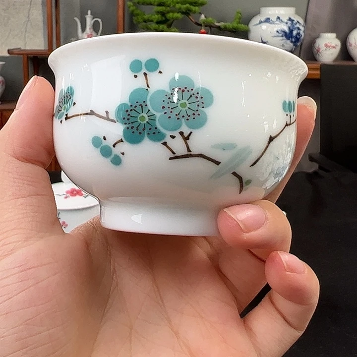翠竹绿梅炉式杯（新某门）