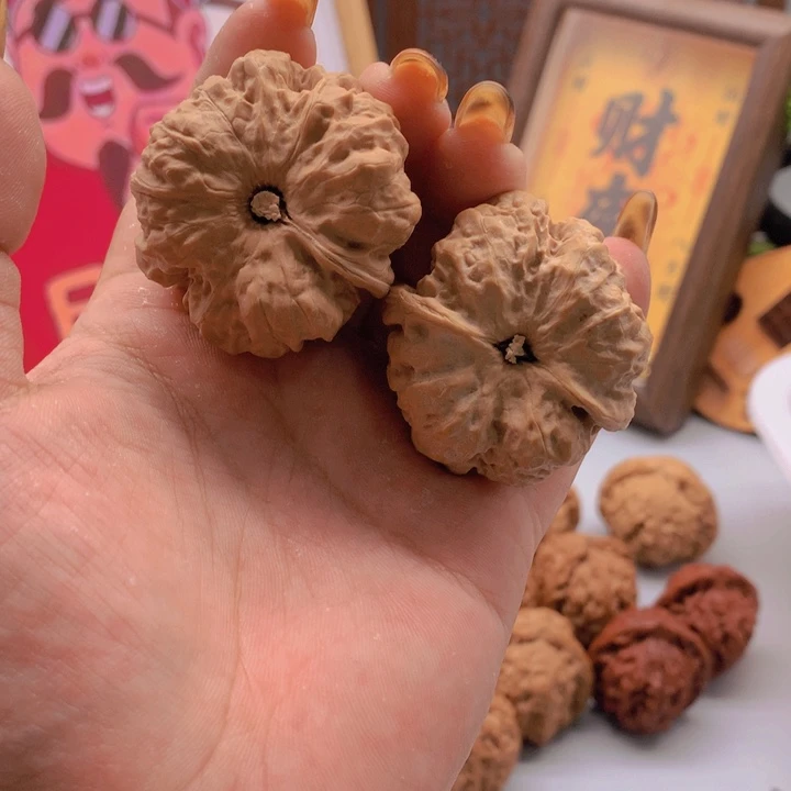 文玩核桃把件淦*暖41蛙蛙