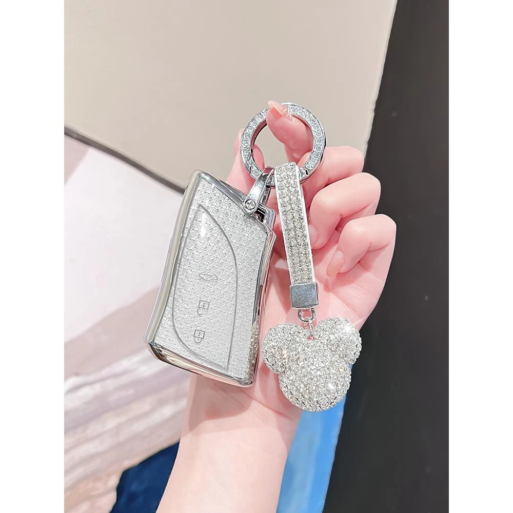 2024款雷克萨斯NX260钥匙套22/23/24款NX350h专用汽车女款包壳扣