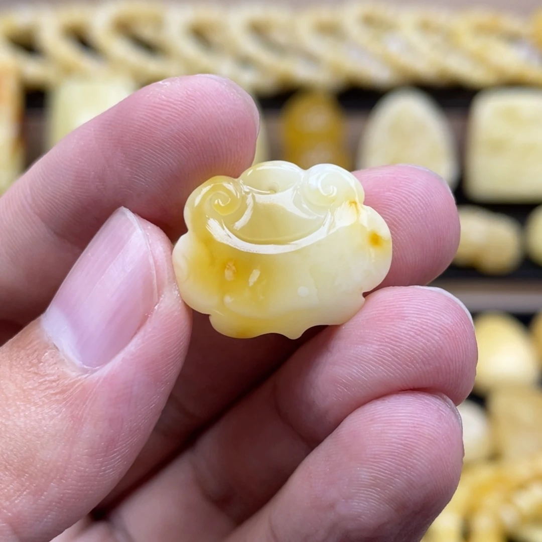 琥珀未镶嵌裸石琥珀蜜蜡