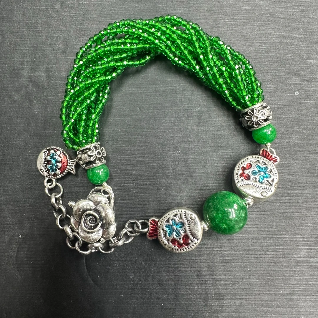 麻花设计款手链 A361