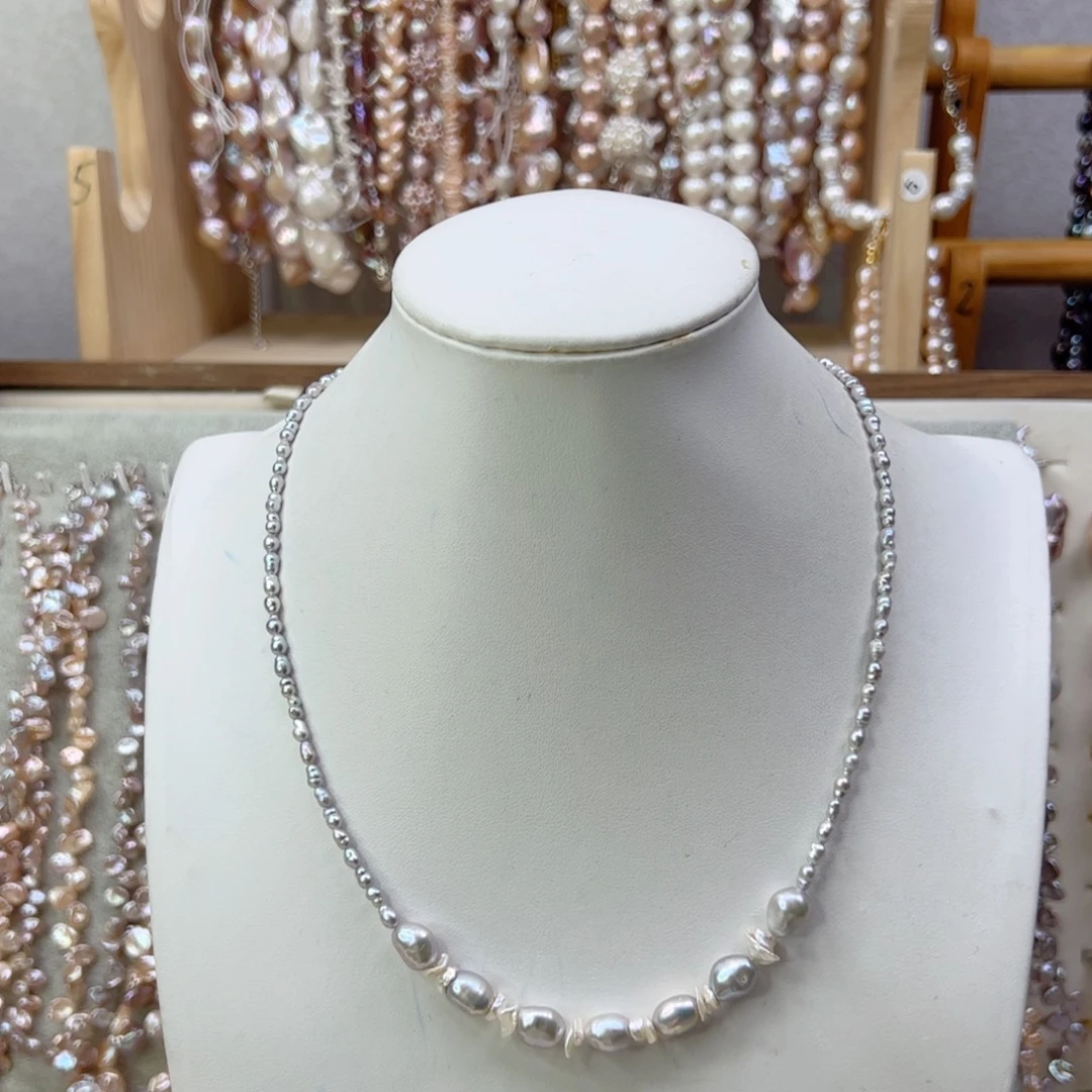 淡水珍珠合金手绳