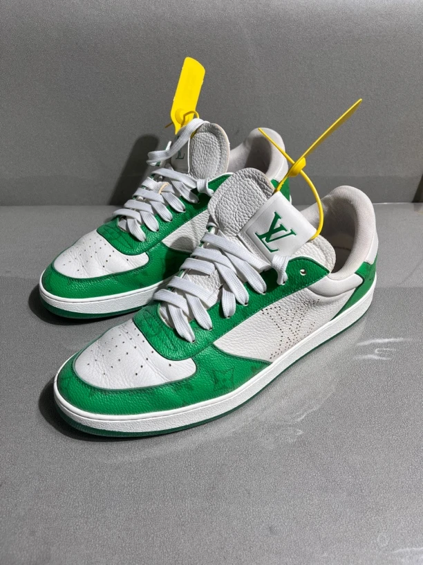 99新 LouisVuitton/路易威登 rivoli白绿 新款稀有配色 41.5码