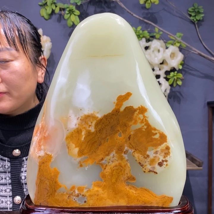 石材精品古青石摆件