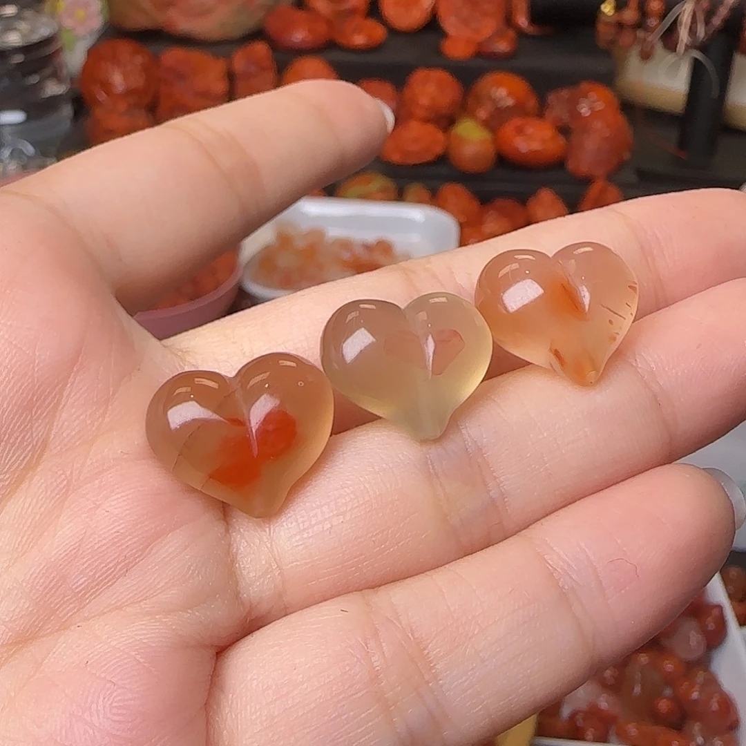 南红玛瑙未镶嵌吊坠(不含链)