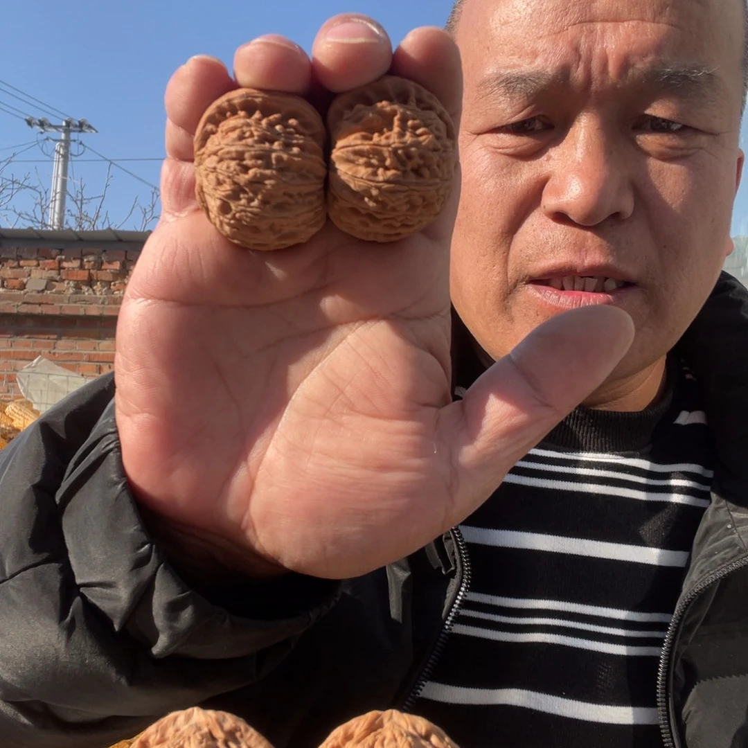 文玩核桃吊坠白狮子41