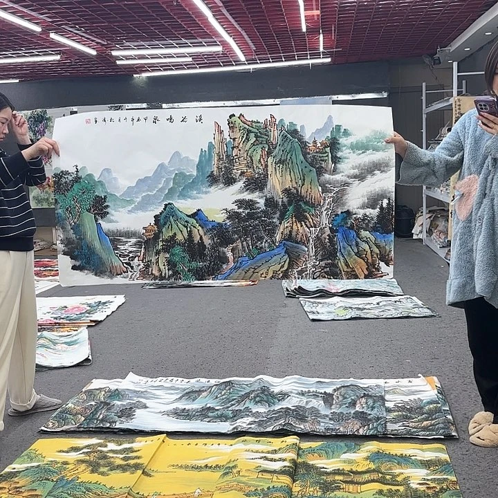 国画无毛或被短柔