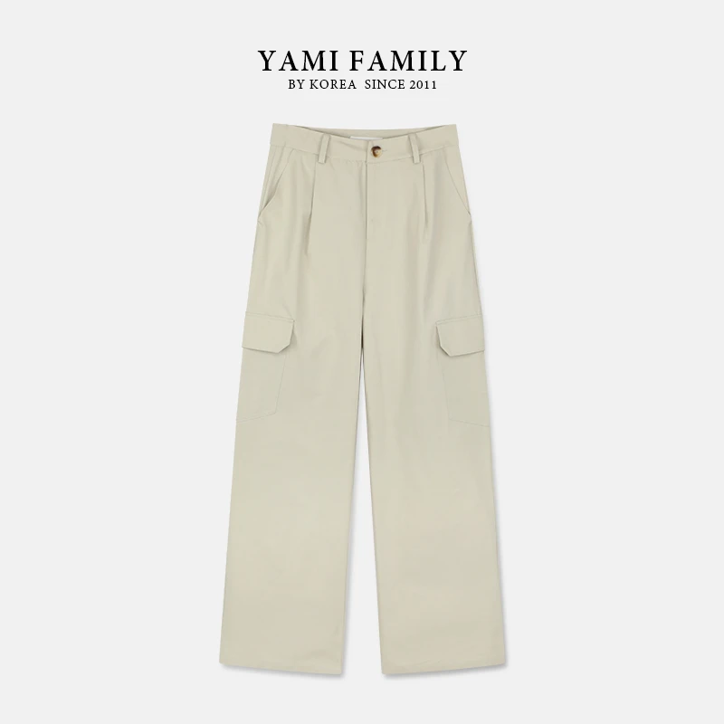 YM-XXK-2276 运动舒适直筒户外百搭宽松简约纯色透气时尚休闲裤