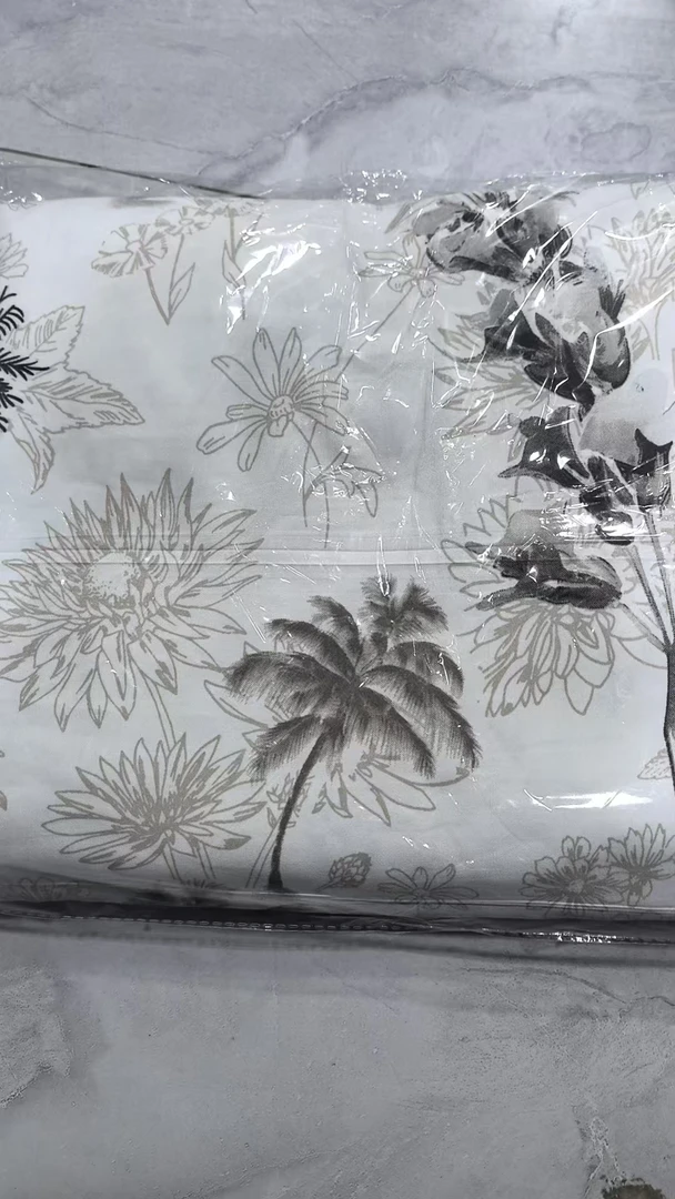 小竹棉被罩【水墨花】2米×2.3米