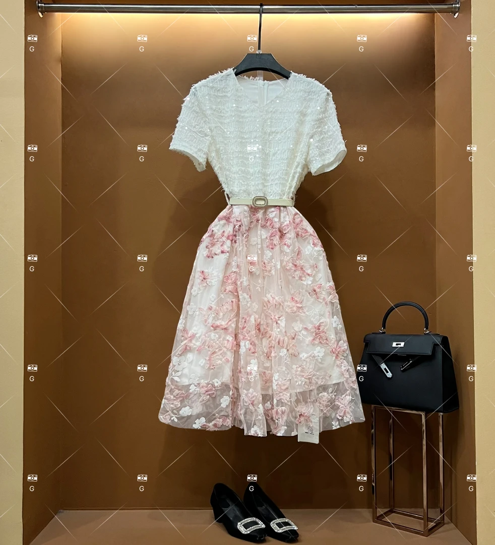 【G】春夏优雅百搭时尚中国风女装连衣裙 A1670