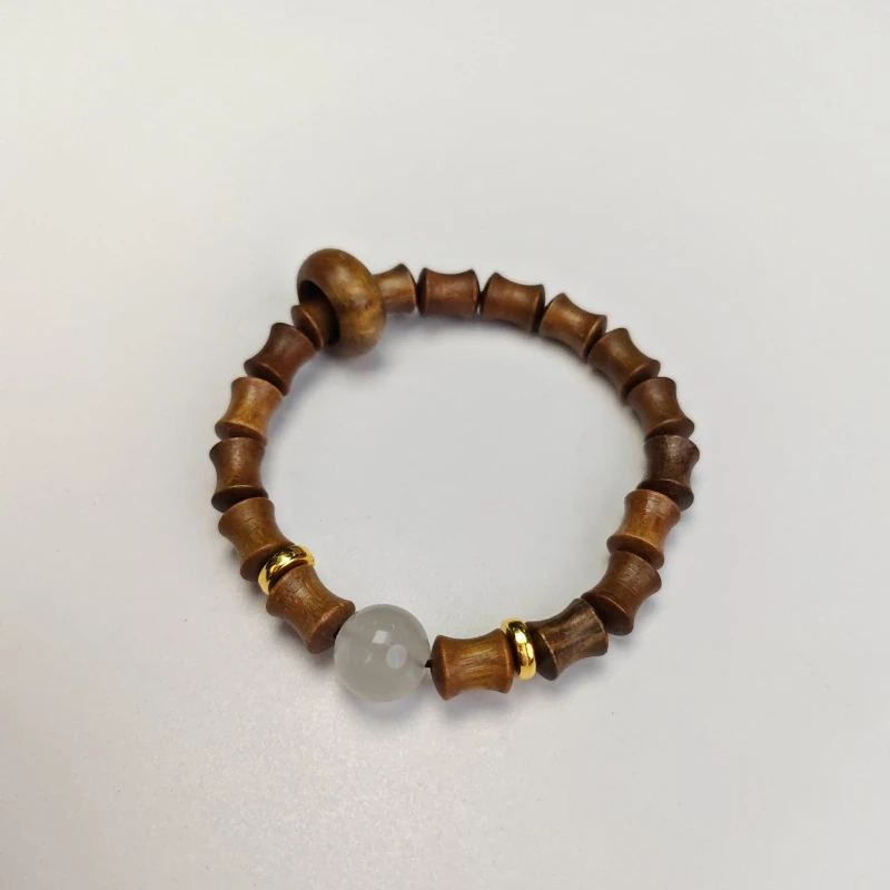 金丝檀竹节精品手串无礼盒  S-0163