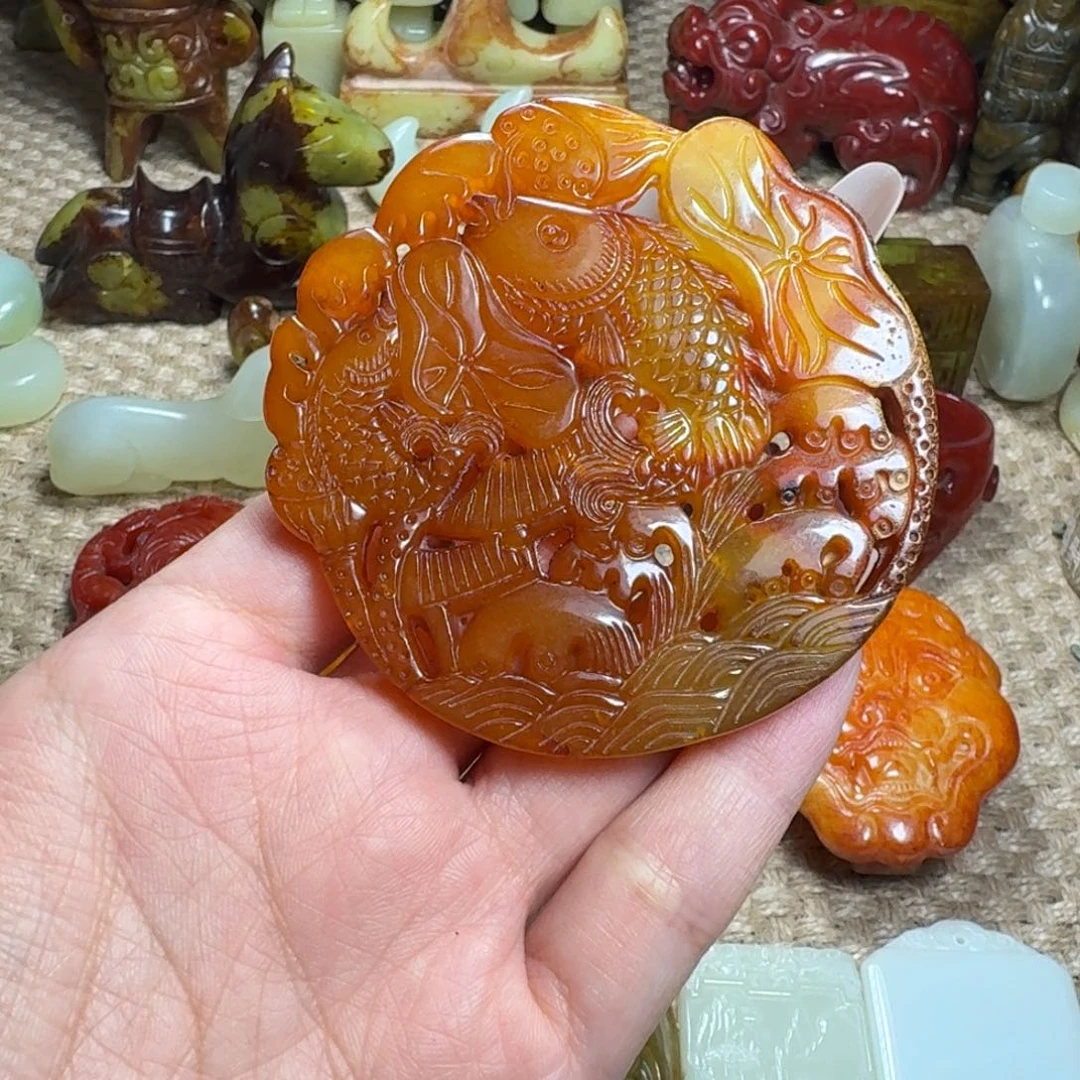 吊坠白玉菩提挂件