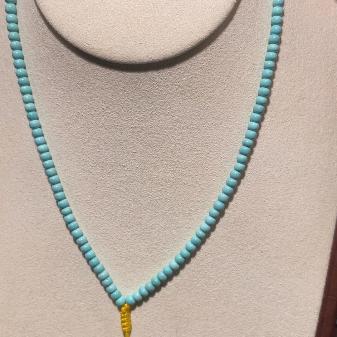 绿松石未镶嵌小米链