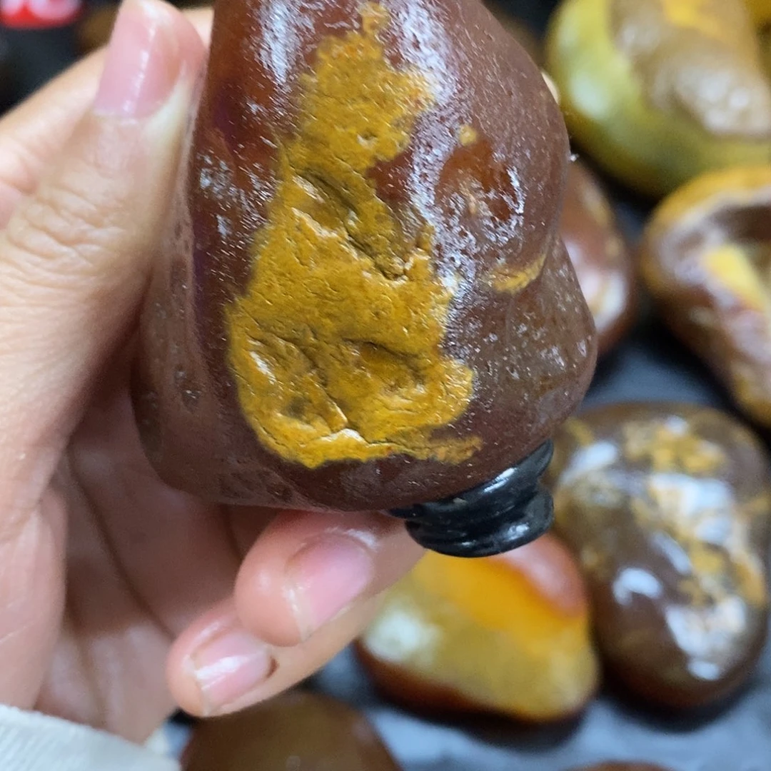 玛瑙/玉髓未镶嵌手把件
