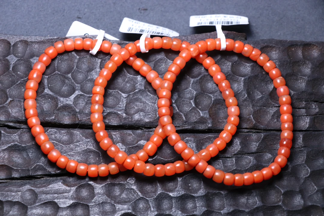 原矿无优化天然南红东山大水沟直切单圈5mm左右多样性发一件