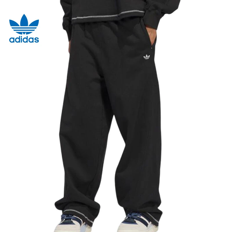 Adidas阿迪达斯三叶草秋季男女运动休闲长裤裤子JX6166