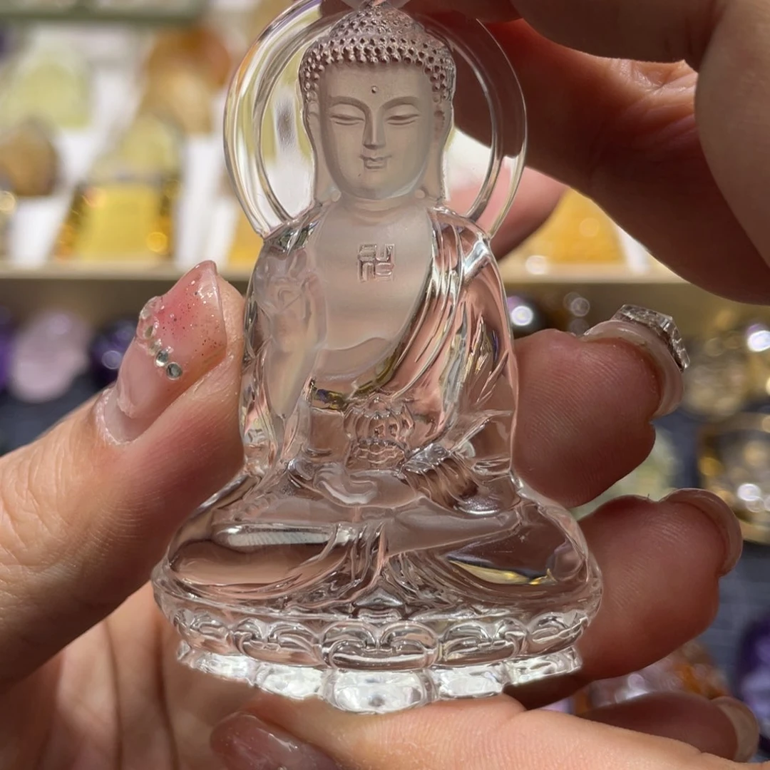 水晶颈饰未镶嵌定制