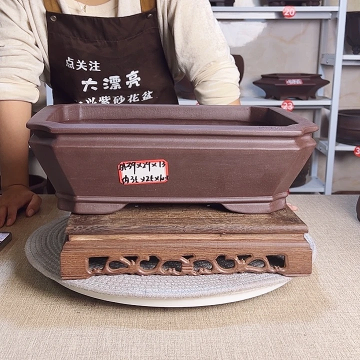 紫砂花盆紫砂花盆