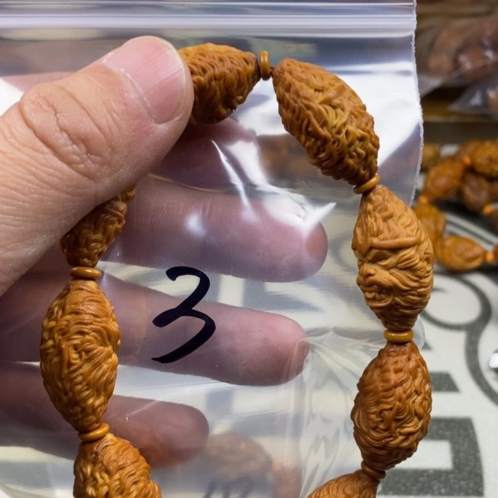 橄榄核手串/手链橄榄核雕工艺手串