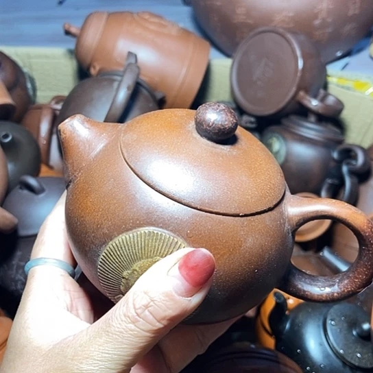 全手工制作宜兴紫砂壶