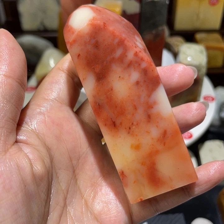 寿山石印石素章印章