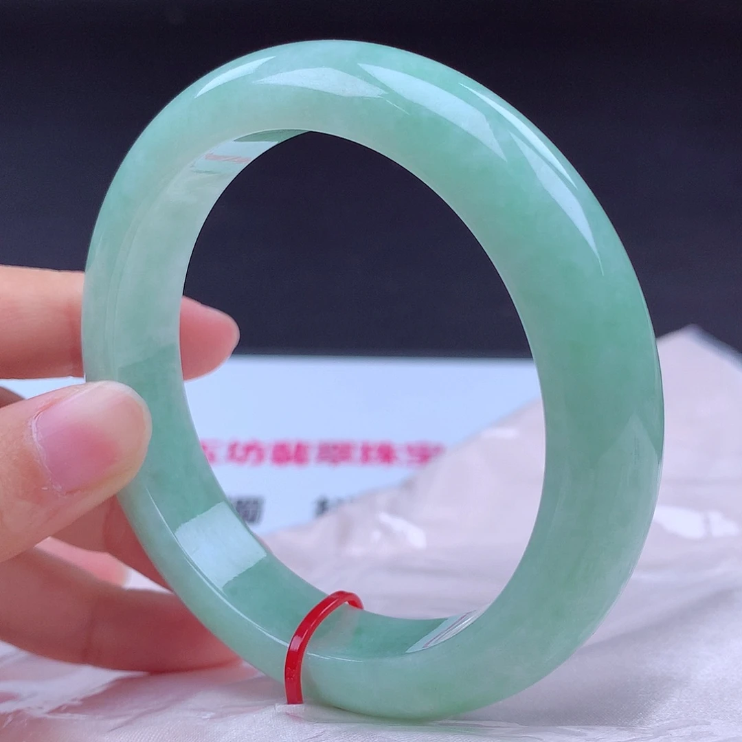 翡翠未镶嵌手镯手镯000945