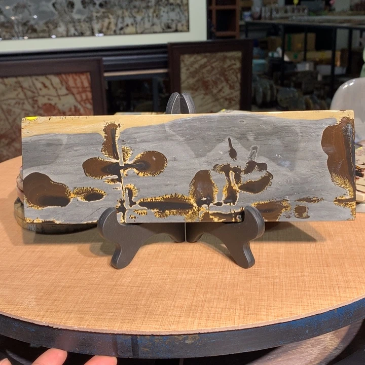 ，广西国画石摆件，收藏观赏