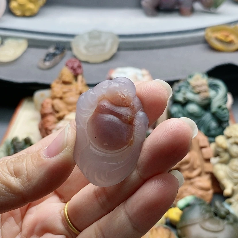 【闪购商品】未镶嵌吊坠定制玛瑙