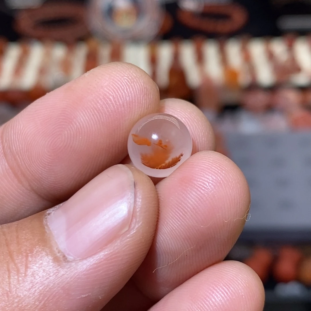 南红玛瑙冰飘未镶嵌✨*落单珠9+