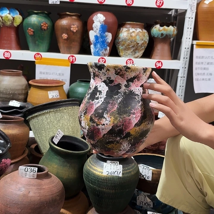 烟花彩绘喇叭口820