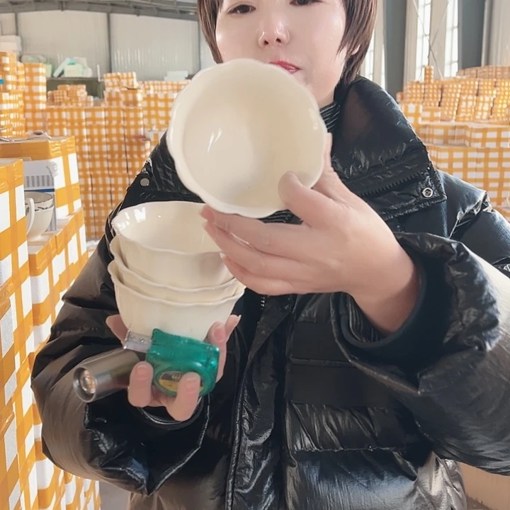 花瓣碗4个破损包赔不补发