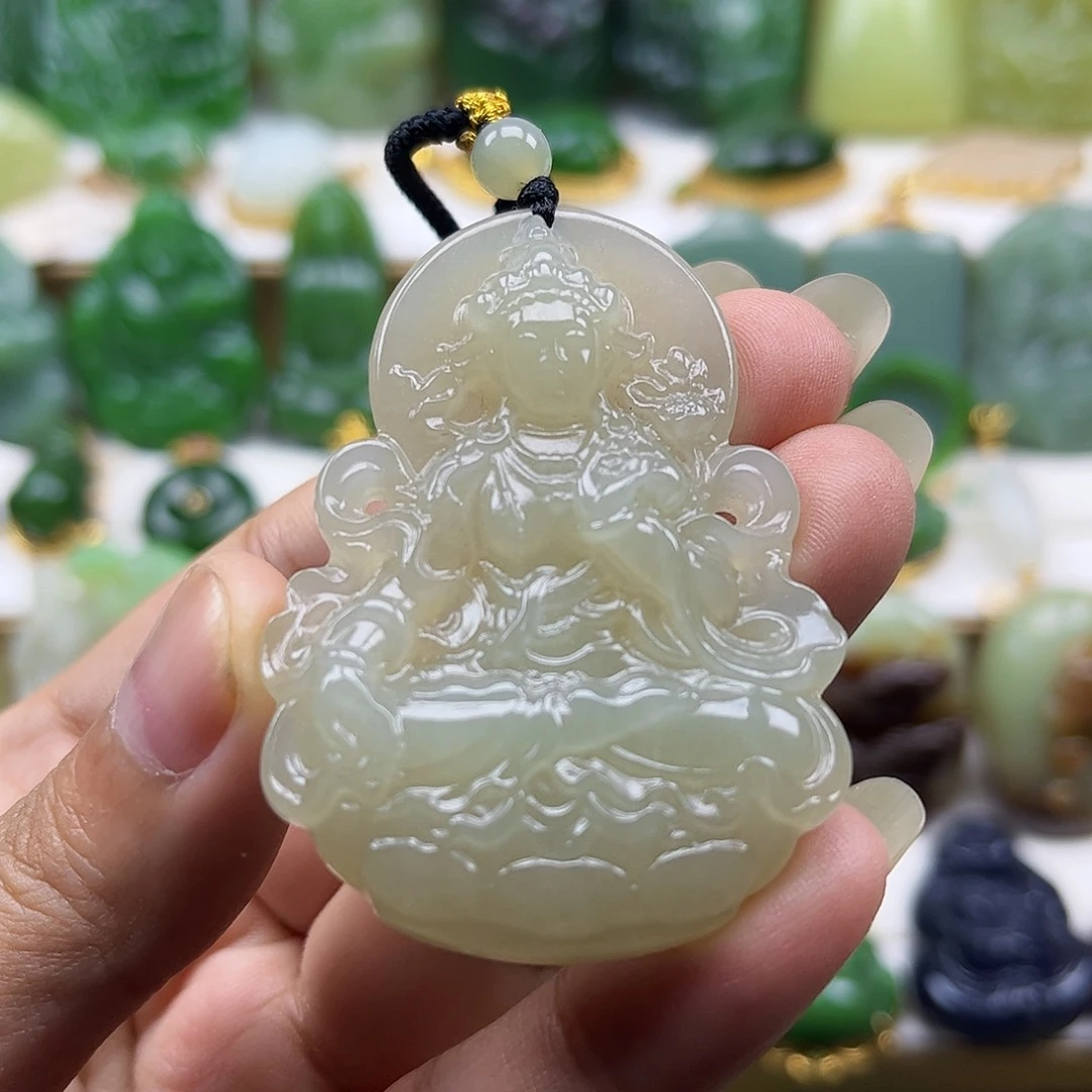 颈饰未镶嵌和田玉