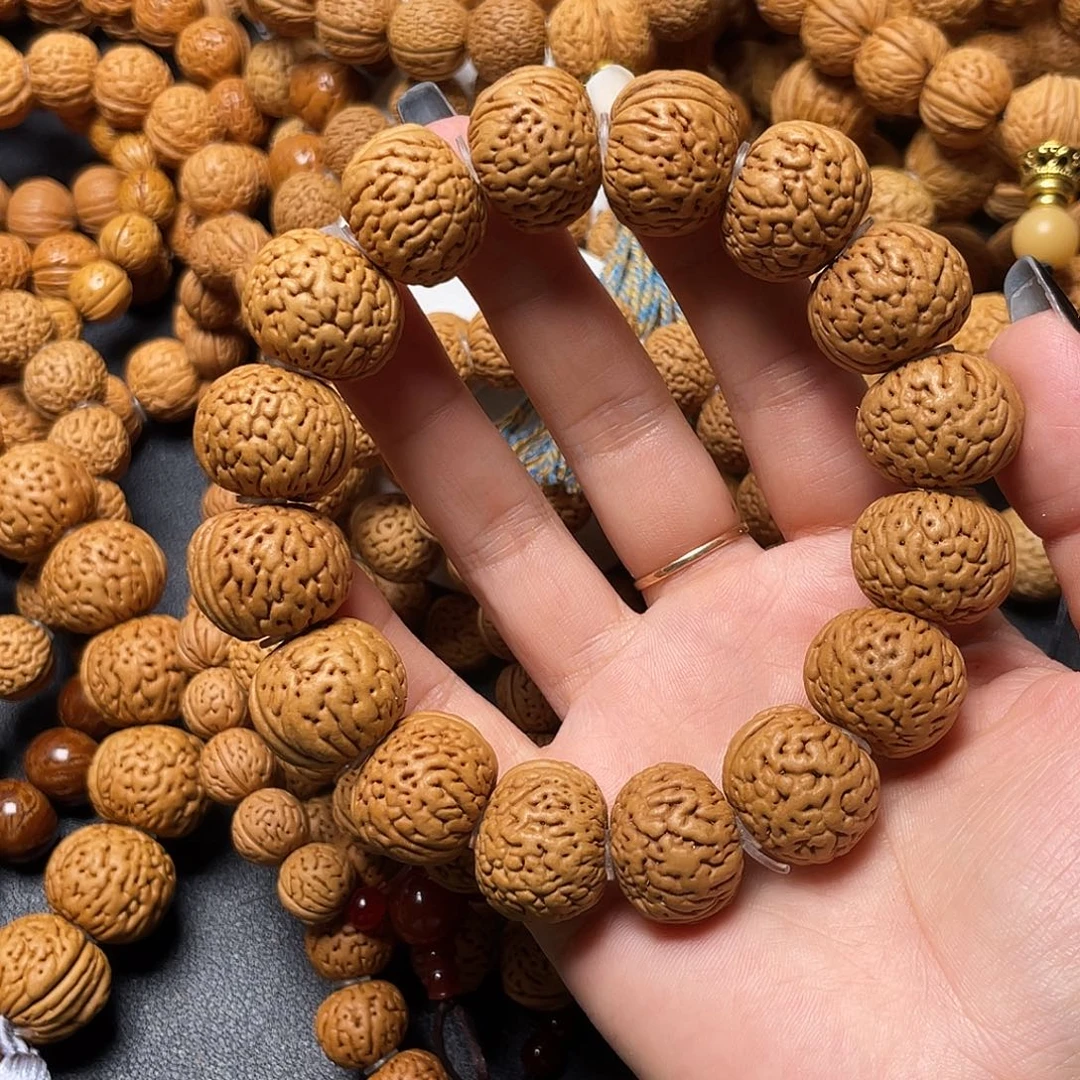 这***你手串桃核苹果手串