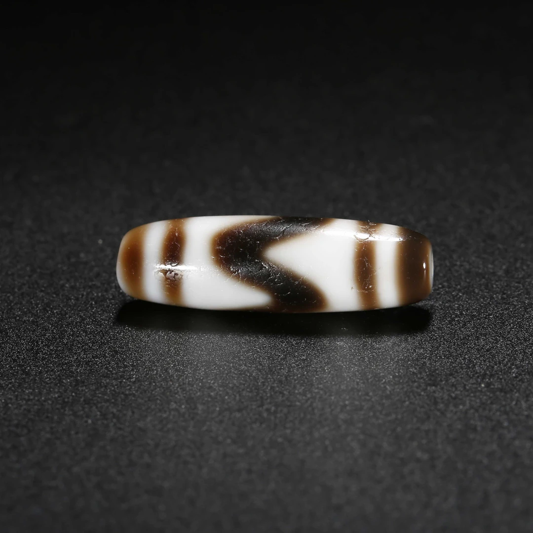 民国*虎牙纹玛瑙勒子/JOY25050912/玛瑙【北京文博】