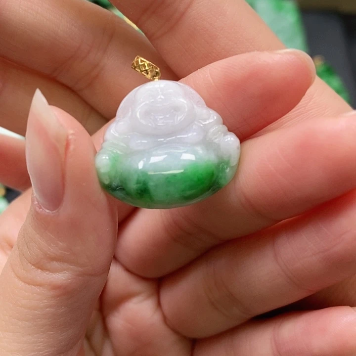 翡翠颈饰未镶嵌吊坠