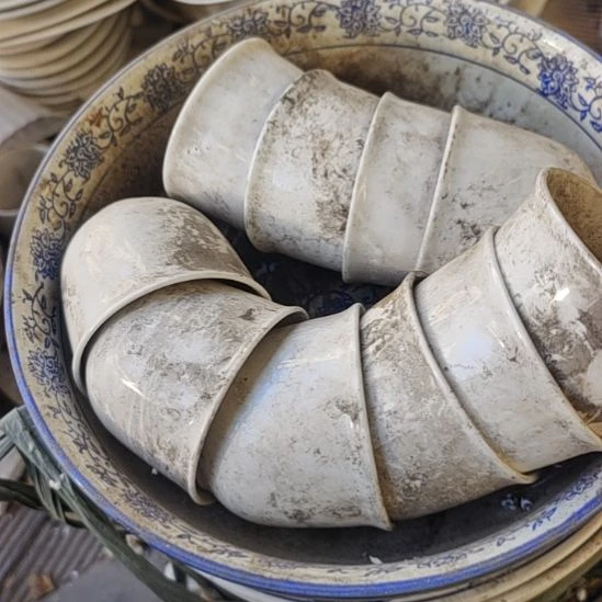 瓷水杯，发十个，国营四厂库存