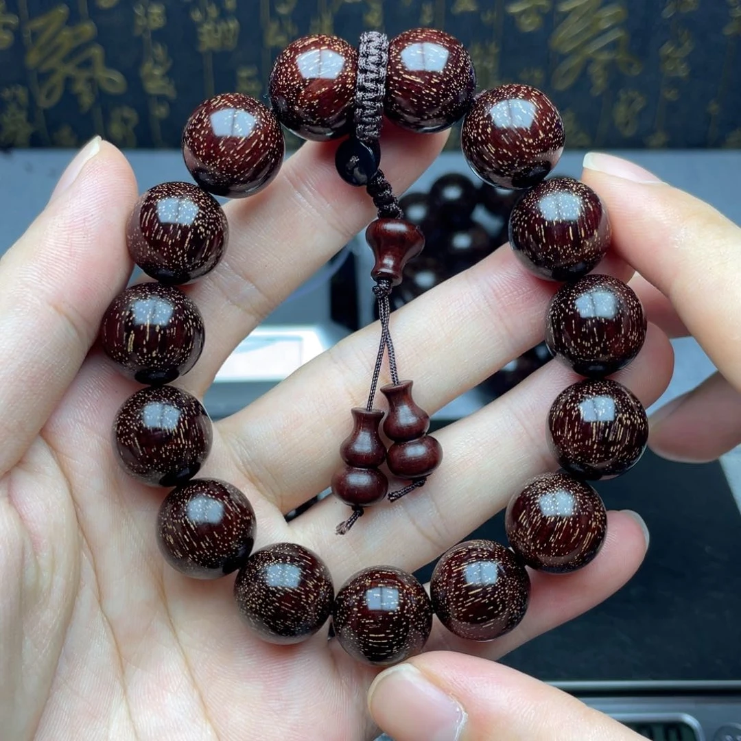 檀香紫檀（小叶紫檀）1.5 15颗 大满金星