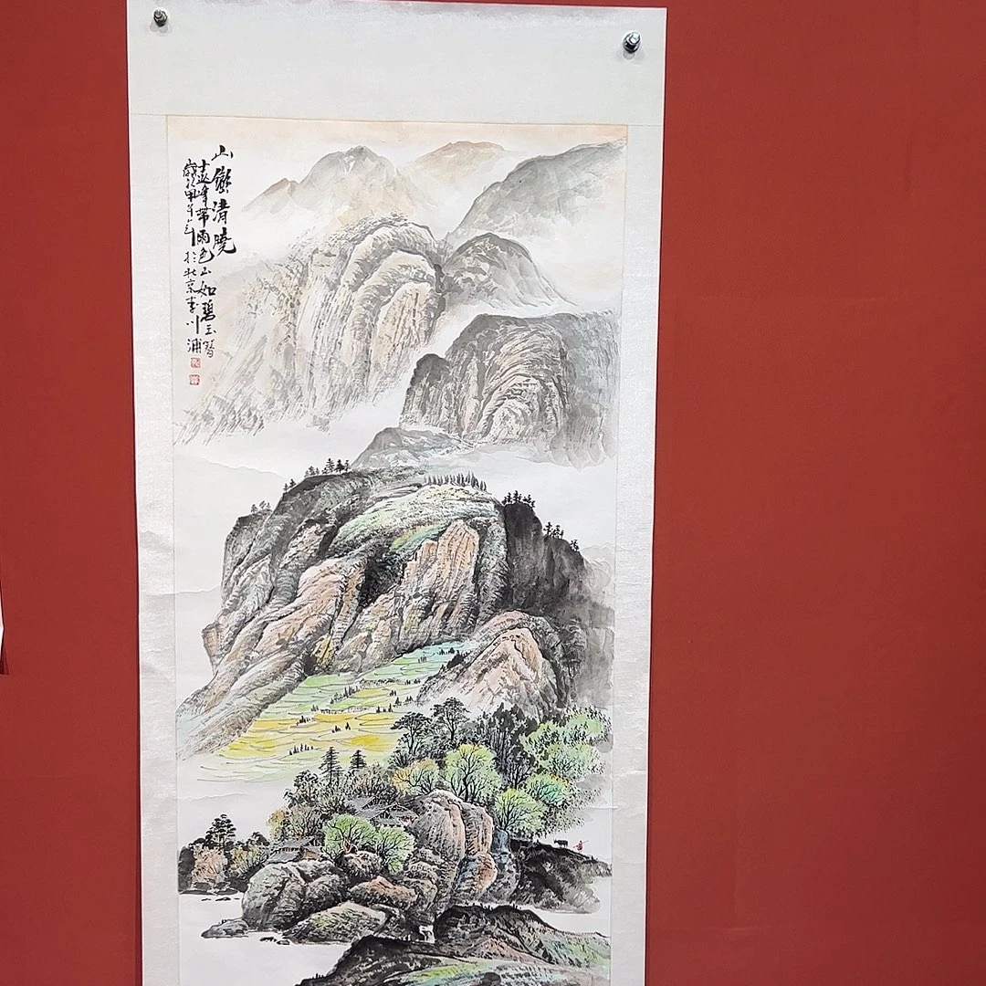 国画李川浦画家作品