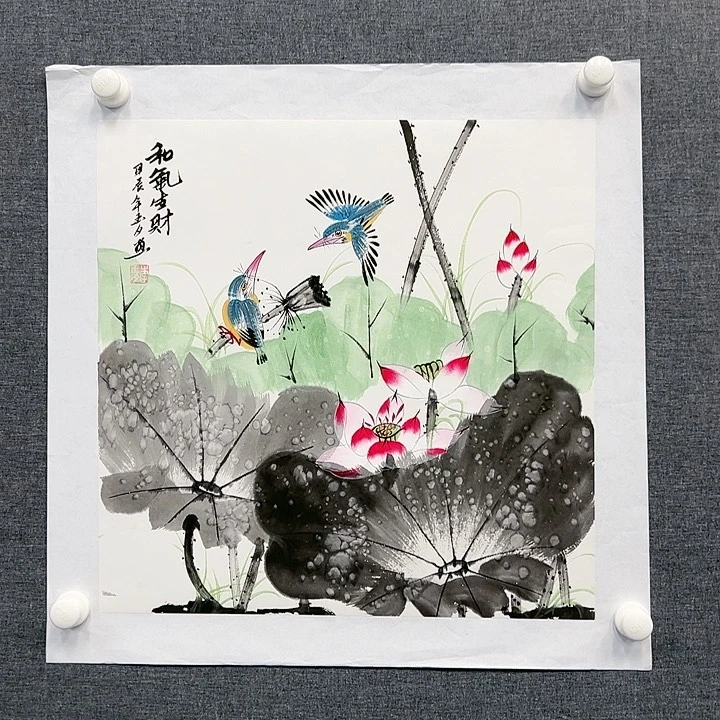 国画书画作品多次